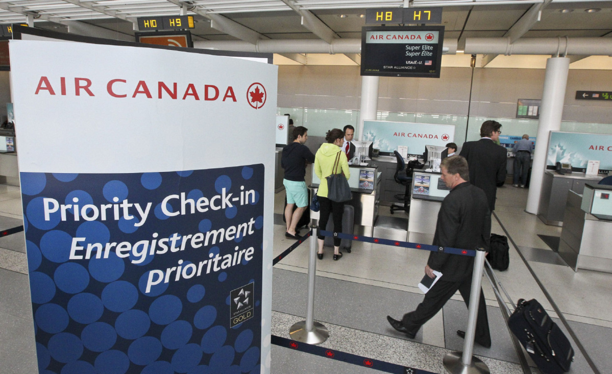 Image result for Air Canada Check-In
